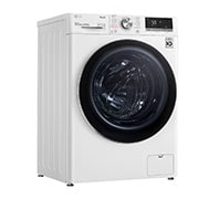 LG 8 kg / 6 kg Tvättmaskin/Torktumlare(Vit) - Steam, Energiklass E, AI DD™, Smart Diagnosis™ med Wi-Fi, CV50T6S2E