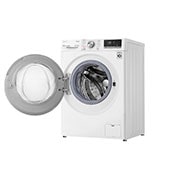 LG 8 kg / 6 kg Tvättmaskin/Torktumlare(Vit) - Steam, Energiklass E, AI DD™, Smart Diagnosis™ med Wi-Fi, CV50T6S2E