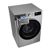 LG 9 kg / 6 kg Tvättmaskin/Torktumlare(Grafit) - Steam, Energiklass E, TurboWash™, AI DD™, Smart Diagnosis™ med Wi-Fi, CV70V6S2BE
