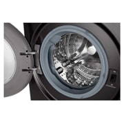 LG 10.5 kg / 7 kg Tvättmaskin/Torktumlare(Svart) - Steam, Energiklass E, TurboWash™360, AI DD™, Smart Diagnosis™ med Wi-Fi, CV90J7S2BE