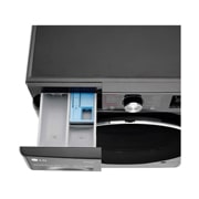LG 10.5 kg / 7 kg Tvättmaskin/Torktumlare(Svart) - Steam, Energiklass E, TurboWash™360, AI DD™, Smart Diagnosis™ med Wi-Fi, CV90J7S2BE