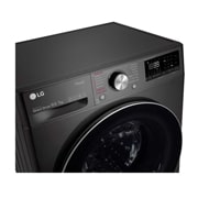 LG 10.5 kg / 7 kg Tvättmaskin/Torktumlare(Svart) - Steam, Energiklass E, TurboWash™360, AI DD™, Smart Diagnosis™ med Wi-Fi, CV90J7S2BE