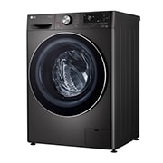 LG 9 kg / 6 kg Tvättmaskin/Torktumlare(Svart) - Auto Dose, Steam, Energiklass E, TurboWash™360, AI DD™, Smart Diagnosis™ med Wi-Fi, CV90V6S2BA