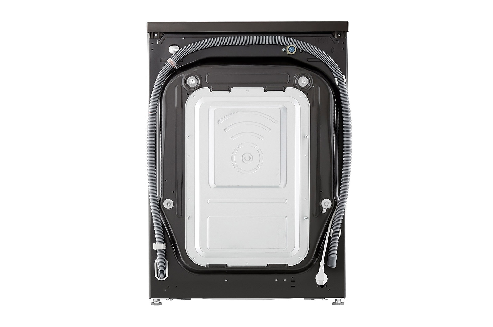 LG 9 kg / 6 kg Tvättmaskin/Torktumlare(Svart) - Auto Dose, Steam, Energiklass E, TurboWash™360, AI DD™, Smart Diagnosis™ med Wi-Fi, CV90V6S2BA