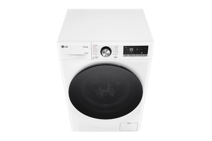 LG 10 kg / 6 kg Kombinerad tvätt/tork(Vit) - Steam, Energiklass A/D, TurboWash™360, AI DD™, Smart Diagnosis™ med Wi-Fi, CV94V7S2WN