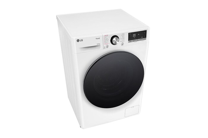 LG 10 kg / 6 kg Kombinerad tvätt/tork(Vit) - Steam, Energiklass A/D, TurboWash™360, AI DD™, Smart Diagnosis™ med Wi-Fi, CV94V7S2WN