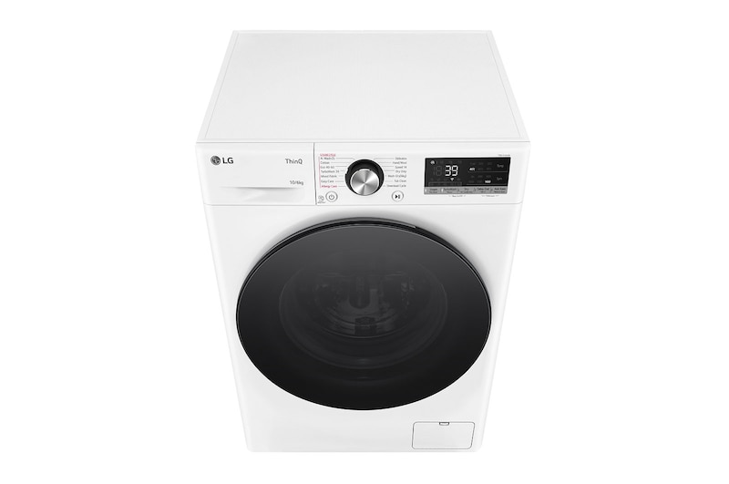 LG 10 kg / 6 kg Kombinerad tvätt/tork(Vit) - Steam, Energiklass A/D, TurboWash™360, AI DD™, Smart Diagnosis™ med Wi-Fi, CV94V7S2WN