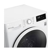 LG 9 kg Tvättmaskin(Vit), Energiklass B, AI DD™, Smart Diagnosis™, E4WV409N0W