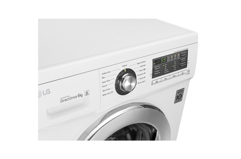 LG 1-6 kg 6 Motion Direct Drive tvättmaskin, F1296NDA3
