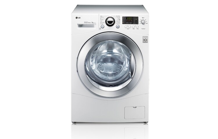 Vy framifrån av 1-9 kg 6 Motion Direct Drive tvättmaskin F1480FD