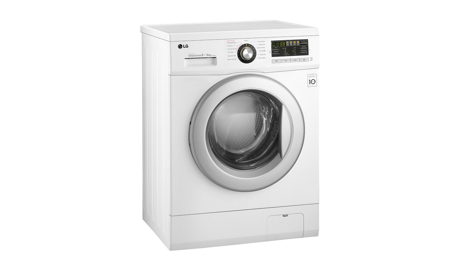 LG 1-8 / 1-4 kg 6 Motion Direct Drive tvätt/torkmaskin, F1496AD1