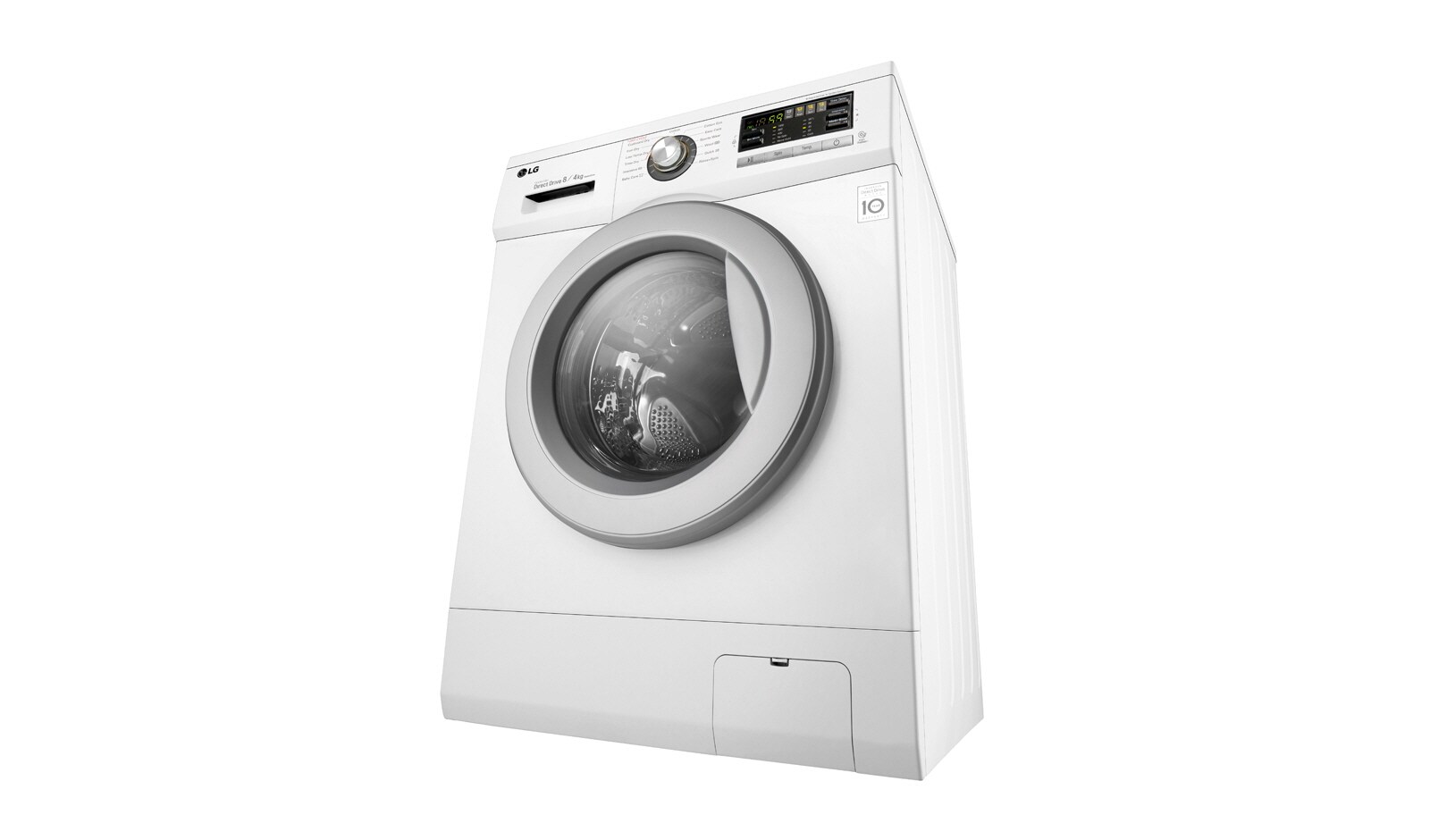 LG 1-8 / 1-4 kg 6 Motion Direct Drive tvätt/torkmaskin, F1496AD1