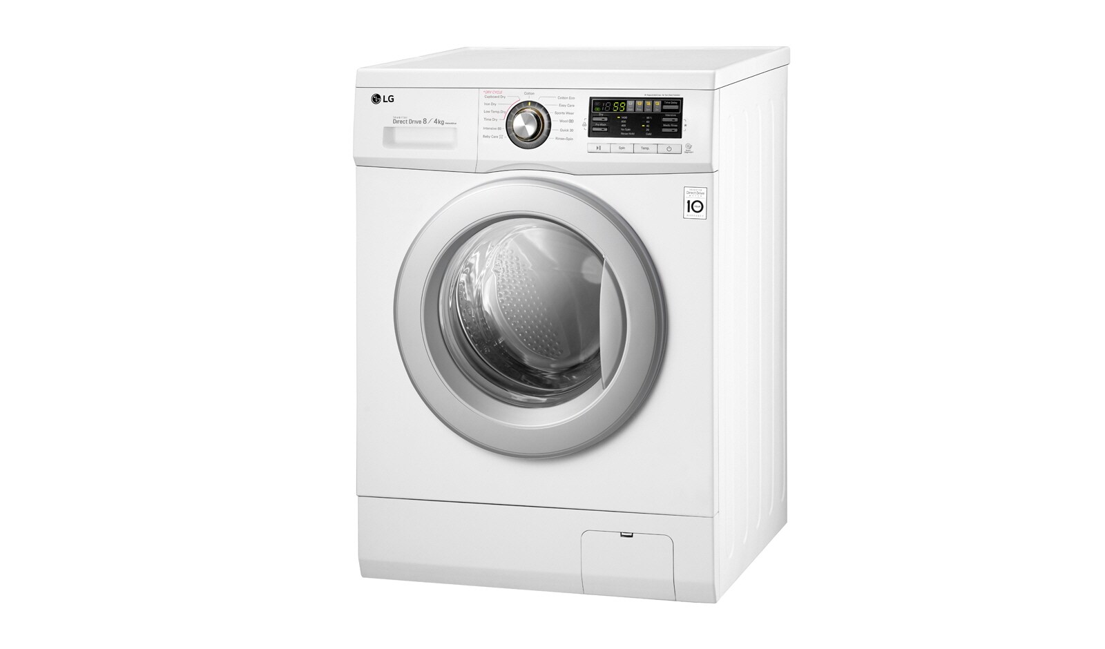 LG 1-8 / 1-4 kg 6 Motion Direct Drive tvätt/torkmaskin, F1496AD1