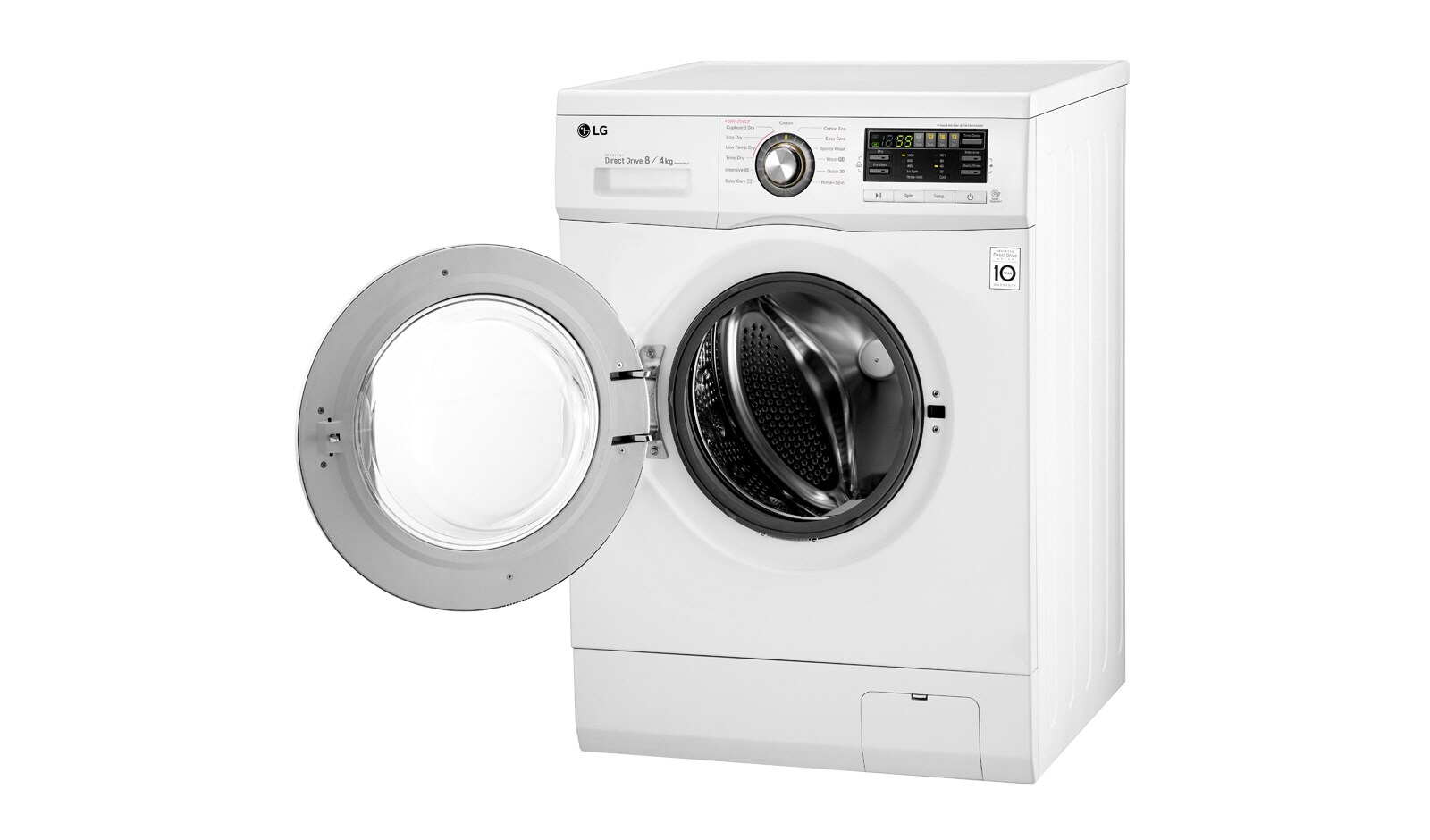 LG 1-8 / 1-4 kg 6 Motion Direct Drive tvätt/torkmaskin, F1496AD1