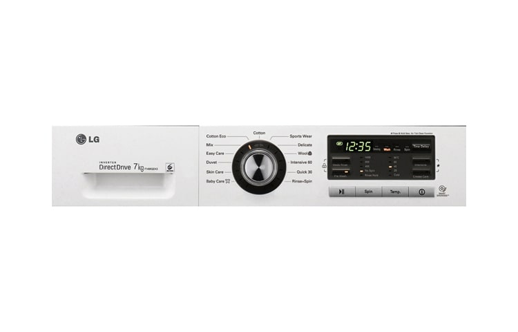 LG 1-7 kg 6 Motion Direct Drive tvättmaskin, F1496QDA3