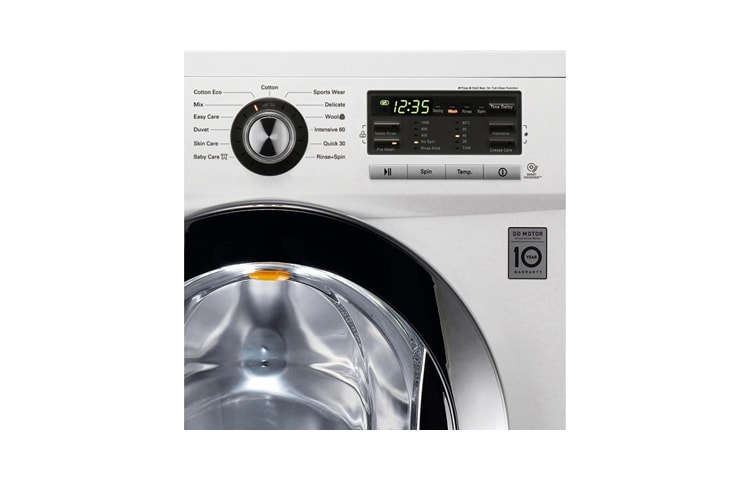 LG 1-7 kg 6 Motion Direct Drive tvättmaskin, F1496QDA3