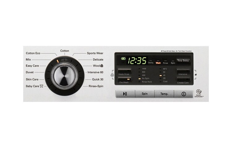 LG 1-7 kg 6 Motion Direct Drive tvättmaskin, F1496QDA3