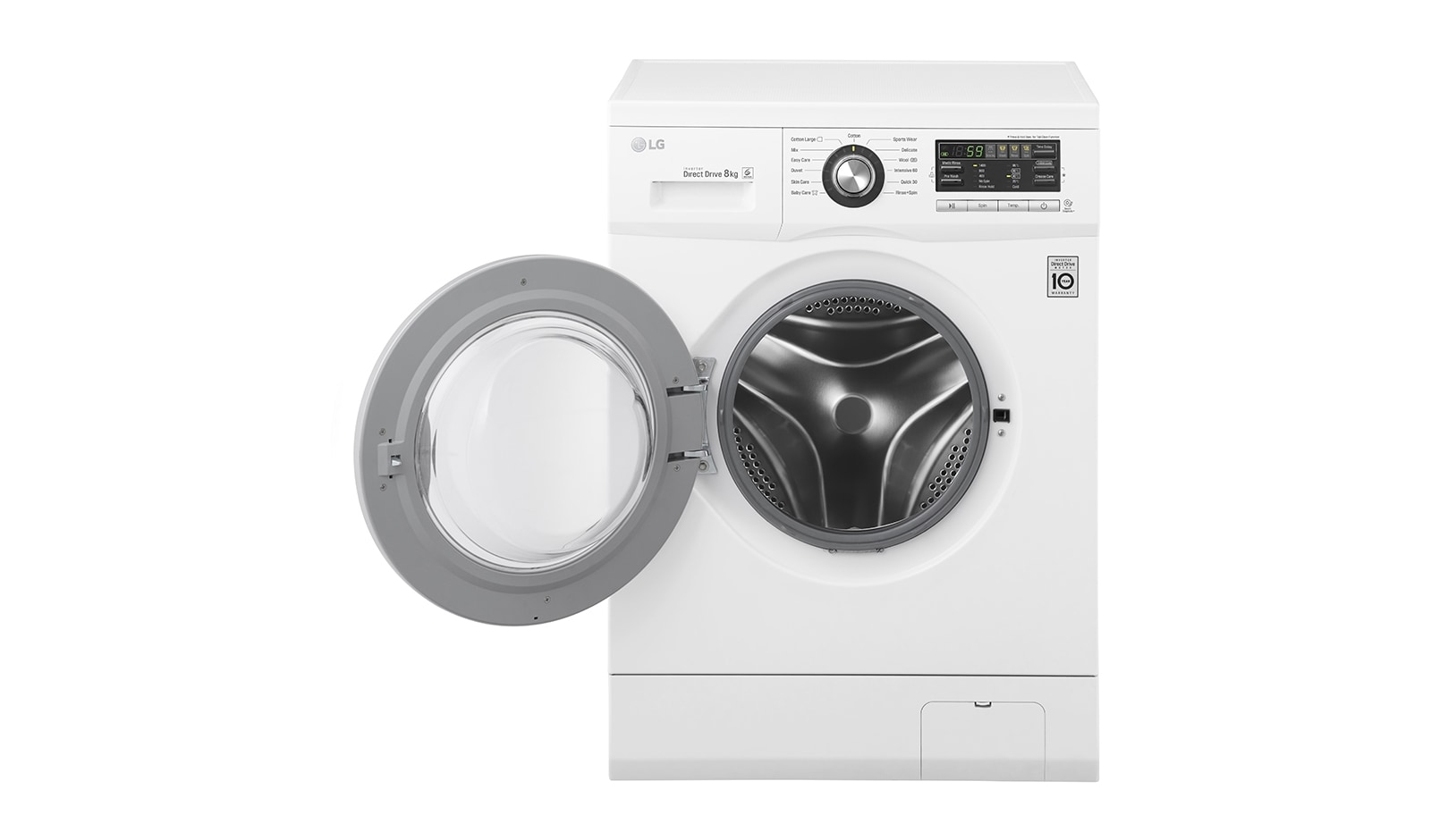 LG 1-8 kg 6 Motion Direct Drive tvättmaskin, F1496TDA3