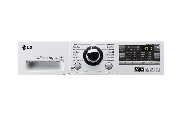 LG 1-9 kg 6 Motion DD tvättmaskin, F14A8FD