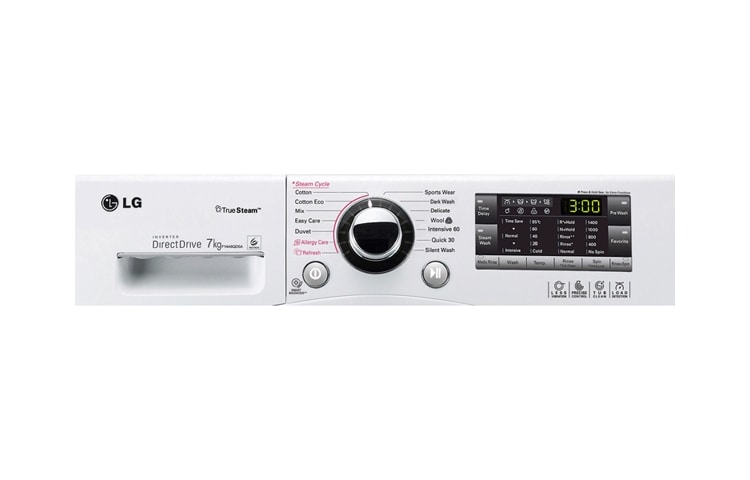 LG 1-7 kg Steam 6 Motion Direct Drive tvättmaskin, F14A8QDSA
