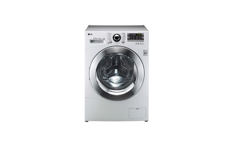 Vy framifrån av 1-8 kg Steam 6 Motion Direct Drive tvättmaskin F14A8TDA