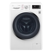 Vy framifrån av 1-10,5 kg TurboWash™ &amp; True Steam™, Wi-Fi, 6 Motion Direct Drive tvättmaskin F14AW0S2