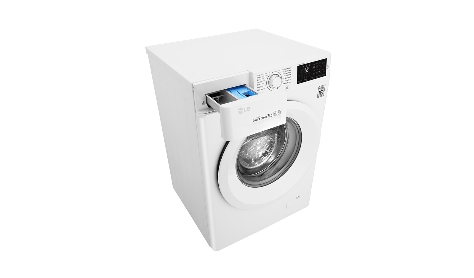 LG 1-7 kg  6 Motion Direct Drive tvättmaskin, F14AW7S