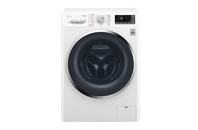 Vy framifrån av 1-9 kg TurboWash™ &amp; Spa Steam, Wi-Fi, 6 Motion Direct Drive tvättmaskin, energiklass A&#43;&#43;&#43; ( -30%) F14AW9S2