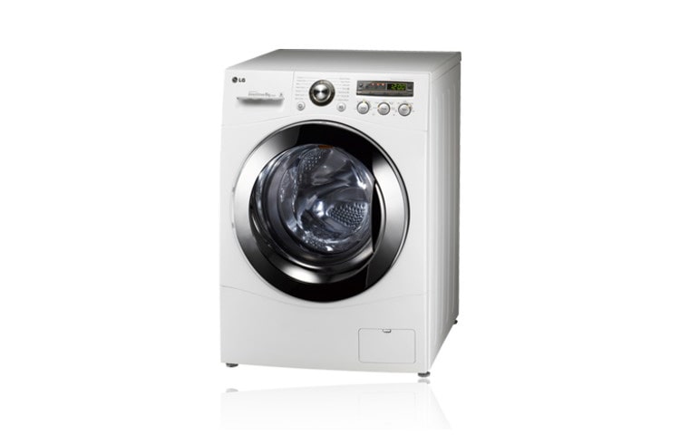 Vy framifrån av 1-8 kg Direct Drive tvättmaskin F1681TD