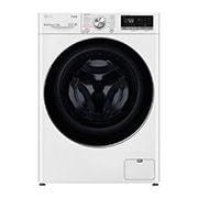 Vy framifrån av 7 kg / 5 kg Tvättmaskin/Torktumlare(Vit) - Steam, Energiklass E, TurboWash™, AI DD™ , Smart Diagnosis™ med Wi-Fi F2DV707S2WS
