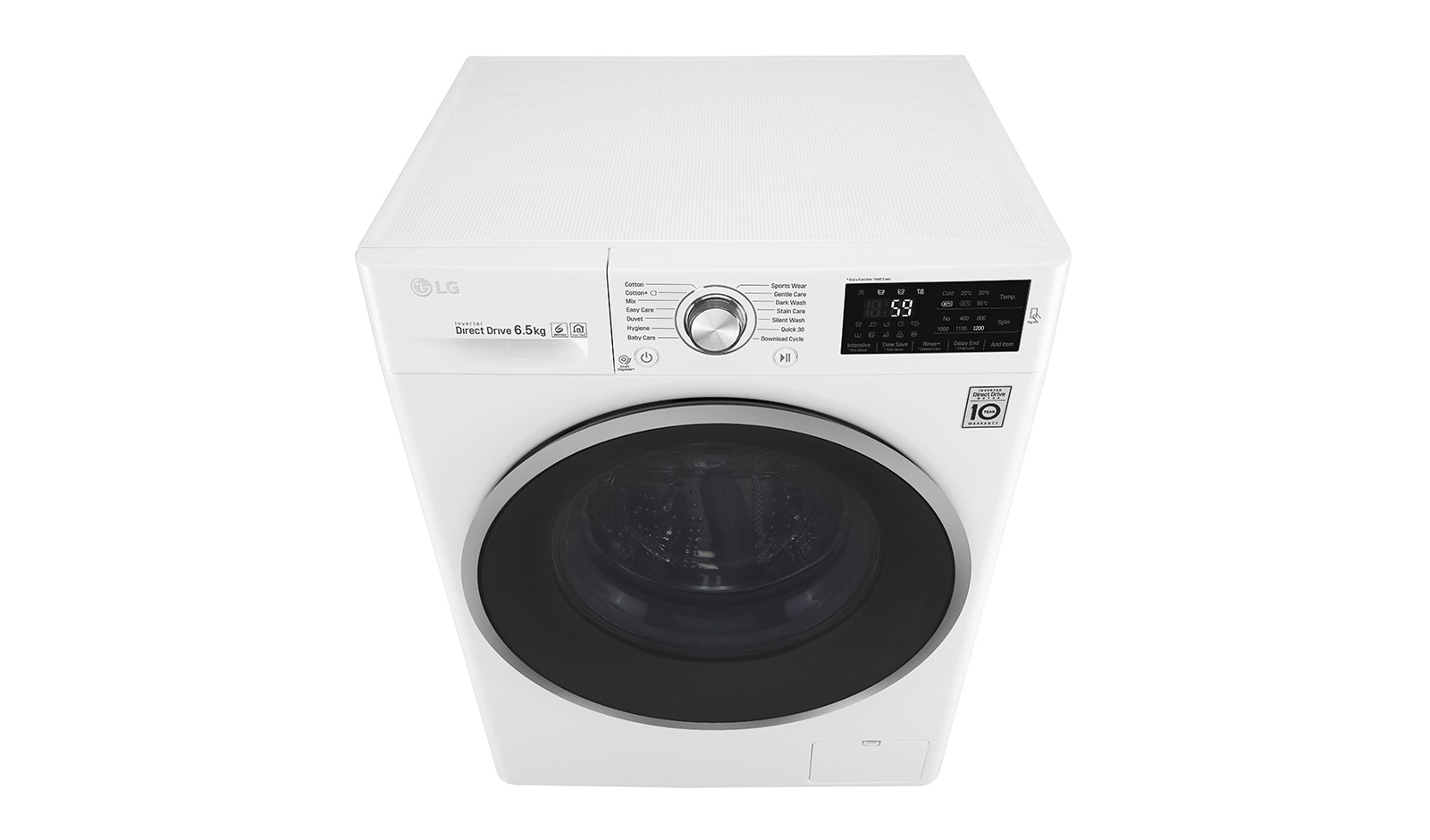LG 1-6.5 kg 6 Motion Direct Drive tvättmaskin, slim (45cm djup), energiklass A+++ , F2J6WN1W