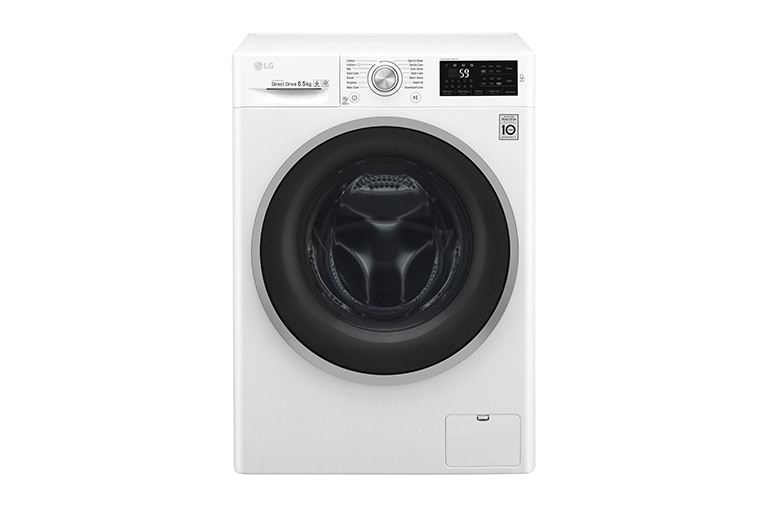 Vy framifrån av 1-6.5 kg 6 Motion Direct Drive tvättmaskin, slim (45cm djup), energiklass A&#43;&#43;&#43;  F2J6WN1W