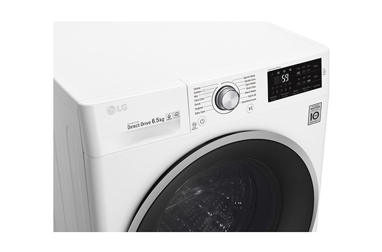 LG 1-6.5 kg 6 Motion Direct Drive tvättmaskin, slim (45cm djup), energiklass A+++ , F2J6WN1W