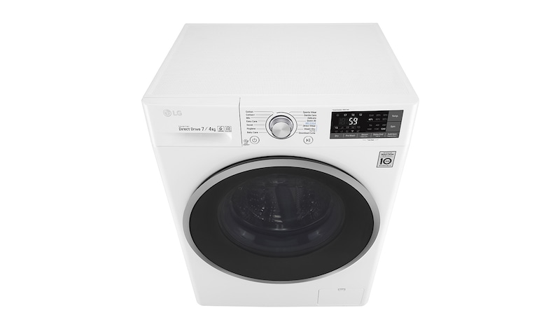 LG 1-7 kg / 1-4 kg 6 Motion Direct Drive Kombinerad tvätt/tork, slim 45cm djup, Wi-Fi & energiklass B, F2J7HM1W
