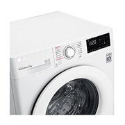 LG 7 kg Tvättmaskin(Vit) - Energiklass E, Steam, AI DD™, Smart Diagnosis™, F2WP207S0WS