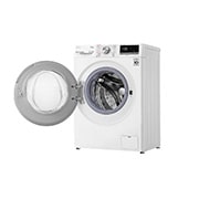 LG 8.5 kg Tvättmaskin(Vit) - Steam, Energiklass C, TurboWash™, AI DD™, Smart Diagnosis™ med Wi-Fi, F2WV708S1S