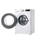 LG Slim 9 kg Tvättmaskin(Vit) - Steam, Energiklass A, AI DD™, Smart Diagnosis™, F2Y5FYP6W