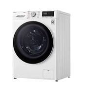 LG 8 kg / 5 kg Tvättmaskin/Torktumlare(Vit) - Steam, Energiklass E, AI DD™, Smart Diagnosis™ med Wi-Fi, F4DV508S0W