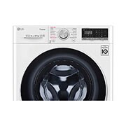 LG 8 kg / 5 kg Tvättmaskin/Torktumlare(Vit) - Steam, Energiklass E, AI DD™, Smart Diagnosis™ med Wi-Fi, F4DV508S0W