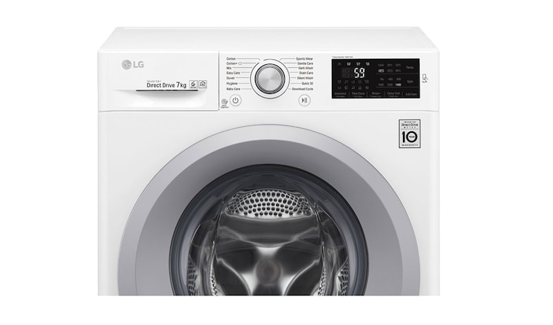 LG 1-7 kg  6 Motion Direct Drive tvättmaskin, NFC, energiklass A+++ ( -30%), F4J5QN4W