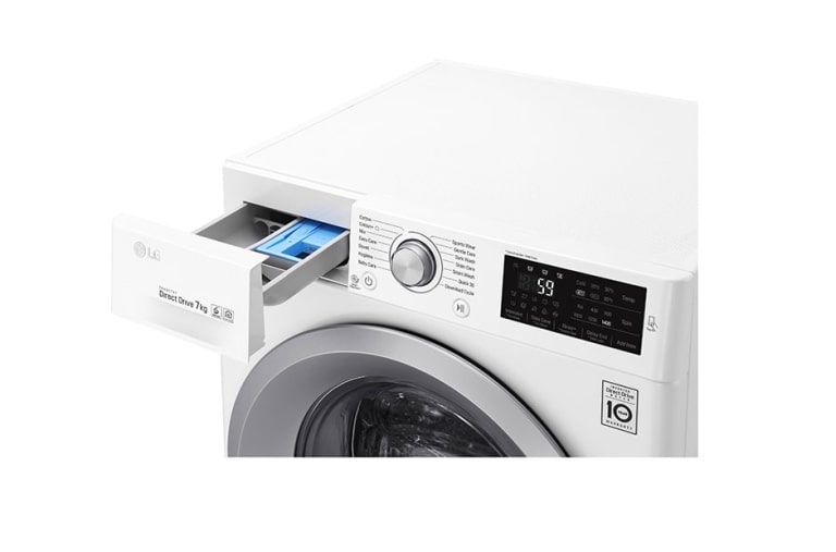 LG 1-7 kg  6 Motion Direct Drive tvättmaskin, NFC, energiklass A+++ ( -30%), F4J5QN4W