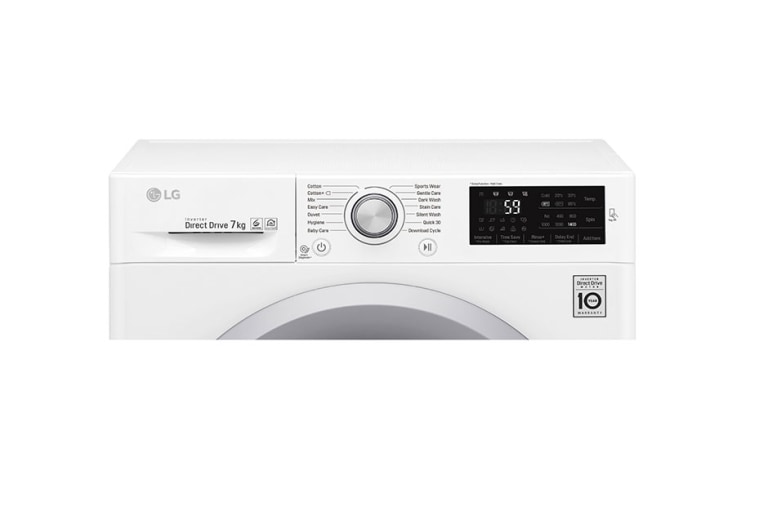 LG 1-7 kg  6 Motion Direct Drive tvättmaskin, NFC, energiklass A+++ ( -30%), F4J5QN4W