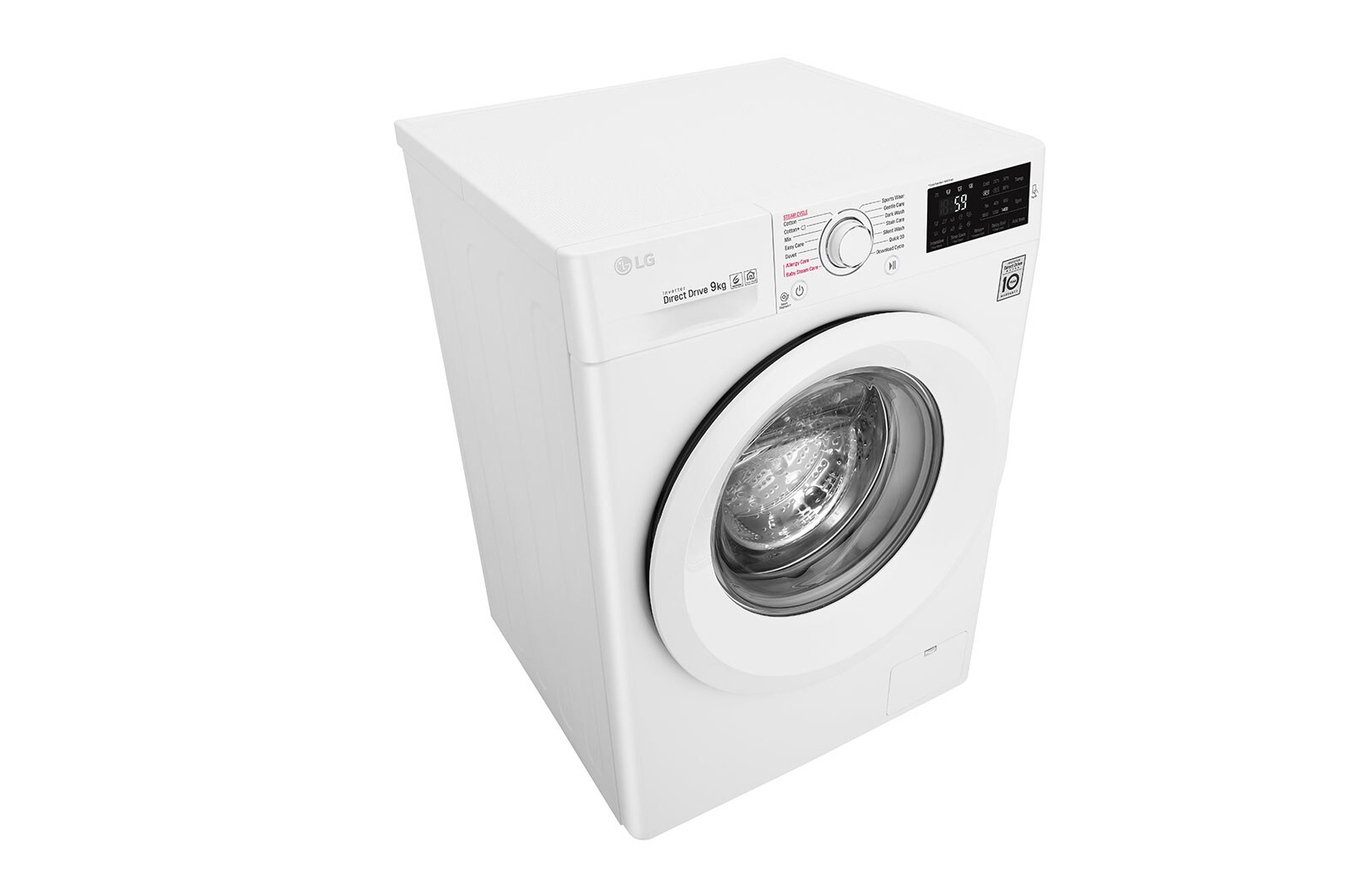 LG 1-9 kg Spa Steam & NFC, 6 Motion Direct Drive tvättmaskin, energiklass A+++ ( -20%), F4J5VY3W