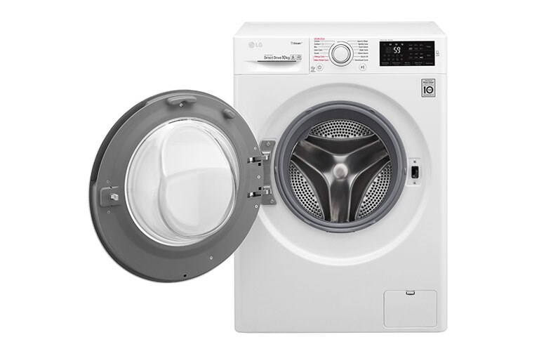 LG 1-10 kg Spa Steam & NFC, 6 Motion Direct Drive tvättmaskin, energiklass A+++ ( -40%), F4J6JY0W