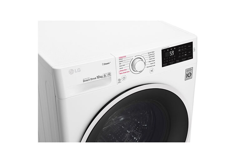 LG 1-10 kg Spa Steam & NFC, 6 Motion Direct Drive tvättmaskin, energiklass A+++ ( -40%), F4J6JY0W