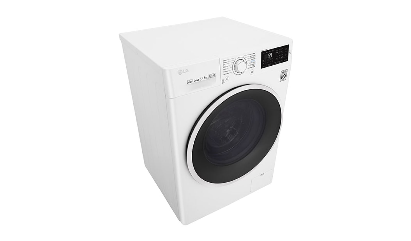 LG 1-8 kg / 1-5 kg 6 Motion Direct Drive Kombinerad tvätt/tork, NFC & energiklass A , F4J6TM0W