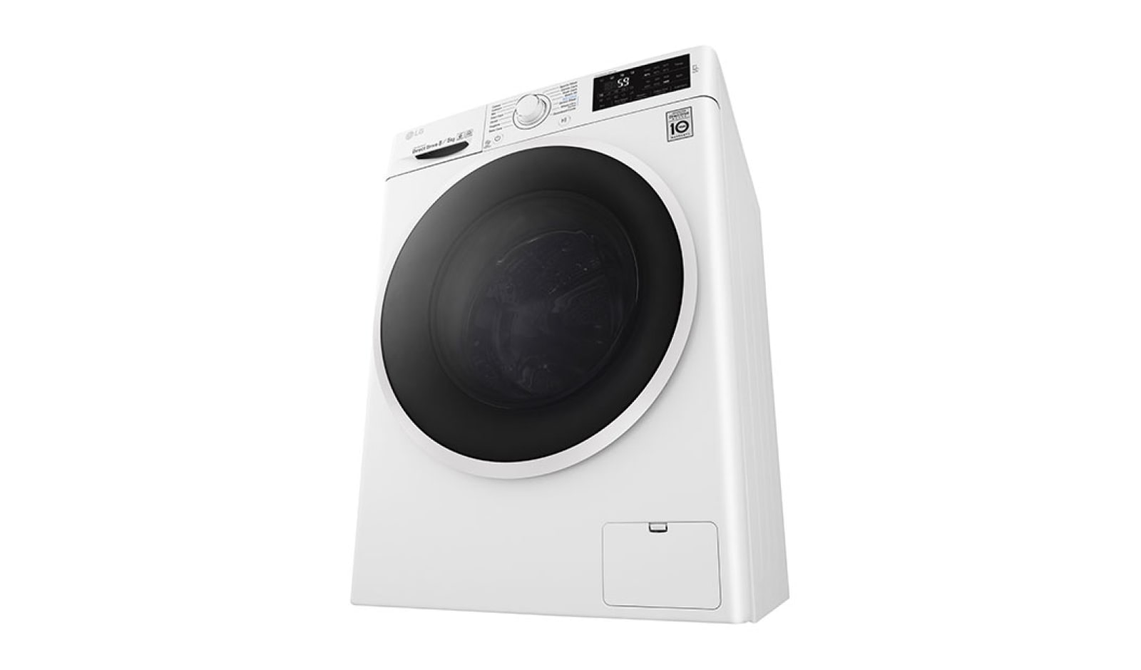 LG 1-8 kg / 1-5 kg 6 Motion Direct Drive Kombinerad tvätt/tork, NFC & energiklass A , F4J6TM0W