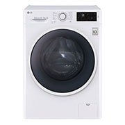 Vy framifrån av 1-9 kg / 1-5 kg Spa Steam &amp; 6 Motion Direct Drive Kombinerad tvätt/tork, energiklass A F4J6VG0W