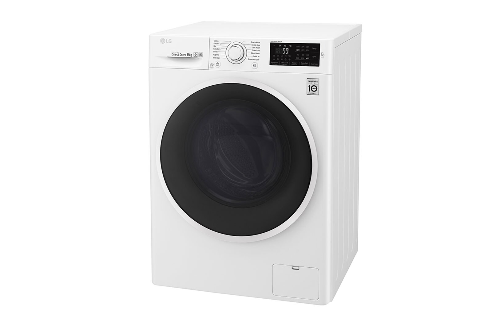 LG 1-9 kg 6 Motion Direct Drive tvättmaskin, NFC, energiklass A+++ ( -20%), F4J6VN0W