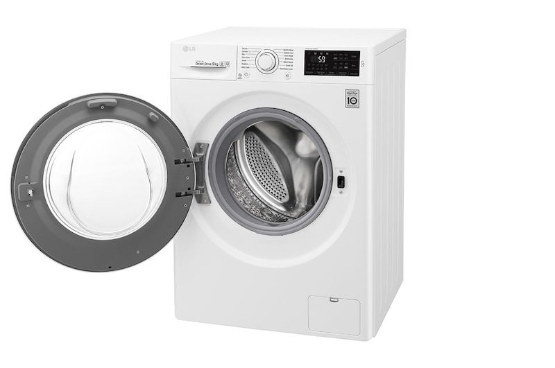 LG 1-9 kg 6 Motion Direct Drive tvättmaskin, NFC, energiklass A+++ ( -20%), F4J6VN0W